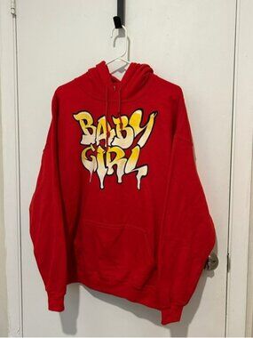Red Babygirl hoodie
